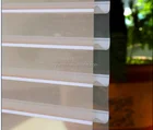 durable home decoration three sheer shangrila shade fabric