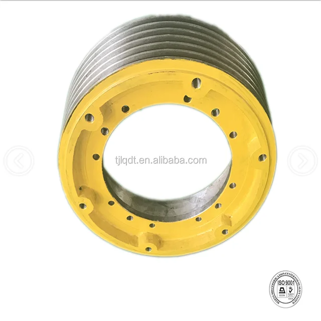 hitachi lift wheel, traction wheel,elevator parts,400*5*10