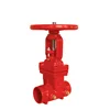 FM/UL Approved 200PSI OS&Y Type Grooved Gate Valve