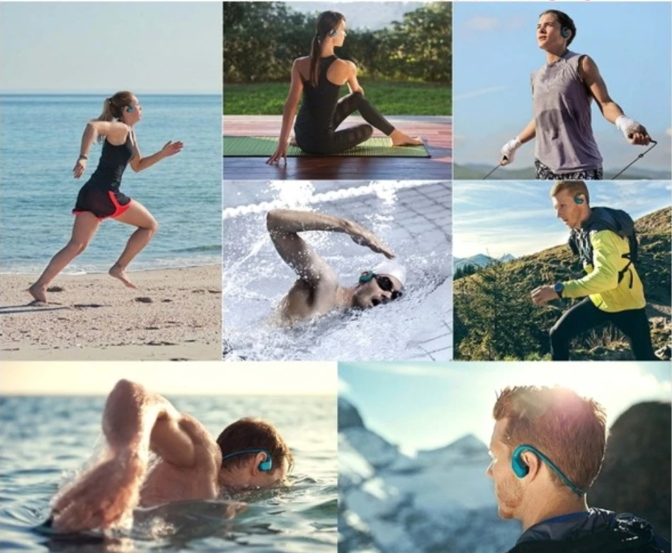 2018 new 4GB 8GB Waterproof MP3 Music Player for Swimming & other Sports (IPX-8 Standard) Watersports MP3 - ANKUX.COM