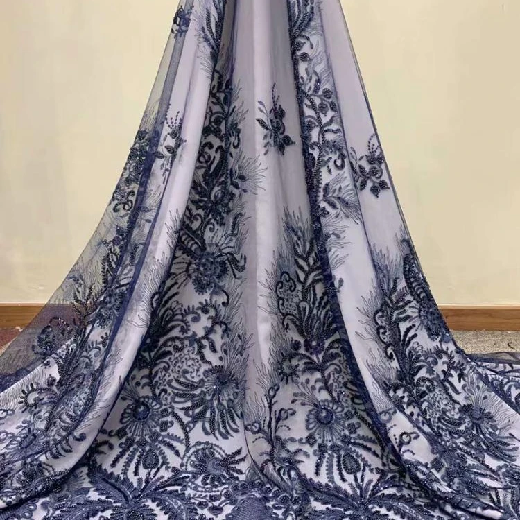 New design french wedding dress net lace fabric flower lace with stones 5 yards, Multi colors 
New design french wedding dress net lace fabric flower lace with stones 5 yards, Multi colors