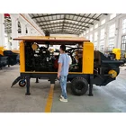 40m3 per hour Diesel trailer mounted concrete pump machine equipement for sale