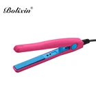 Colorful portable travel mini flat iron hair straightener