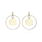 Latest new model gold jhumka earring design with price