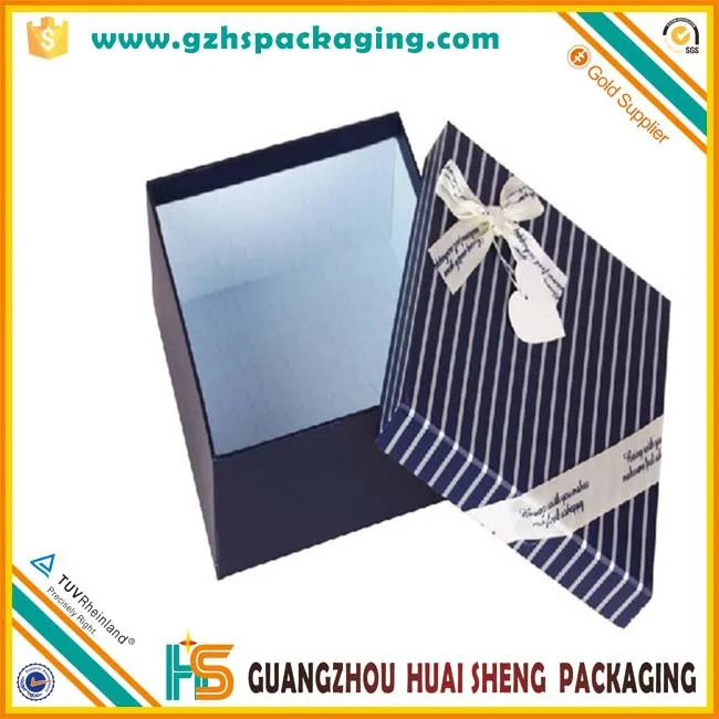 promotional home decoration square gift box packaging box