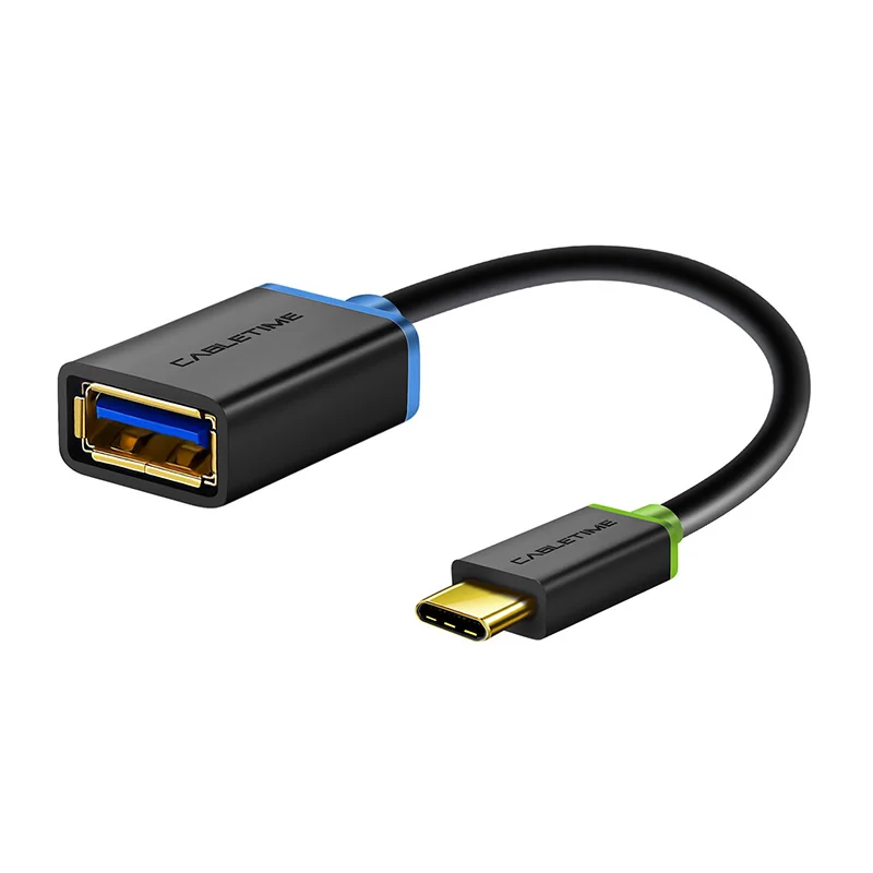 CABLETIME 12v 5a Fiber Optic Universal USB Type C to USB 3.0 Otg Adapter Cable for Android, N/a
CABLETIME 12v 5a Fiber Optic Universal USB Type C to USB 3.0 Otg Adapter Cable for Android, N/a