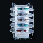 Luxury beautiful rotating acrylic sunglass display showcase
