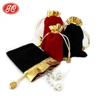 Factory Direct small jewelry packing bags / silver jewelry pouch