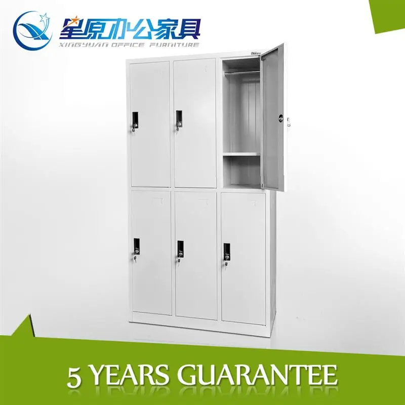 ikea 6 camadas de aço de armazenamento de tecido armário locker com ventilação de ar