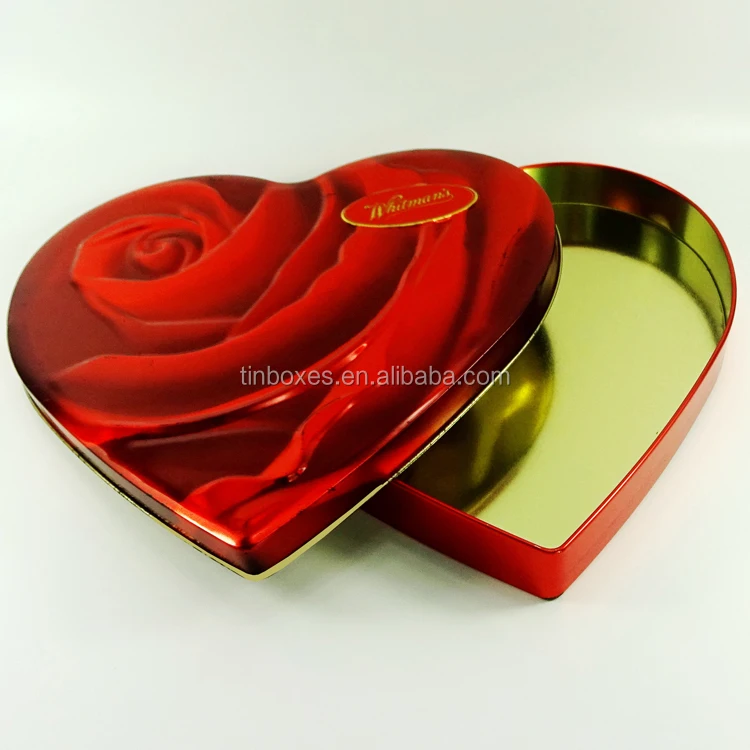 new design metal round gift tin christmas packaging chocolate