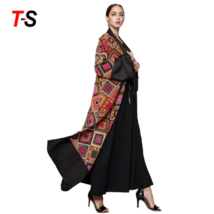 printing Retro Leisure fashion robe muslim dress abaya islamic clothing
printing Retro Leisure fashion robe muslim dress abaya islamic clothing