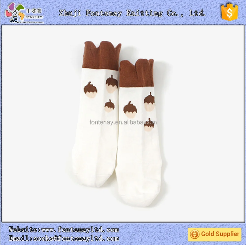 wholesale organic cotton catoon gift box young boy tube socks