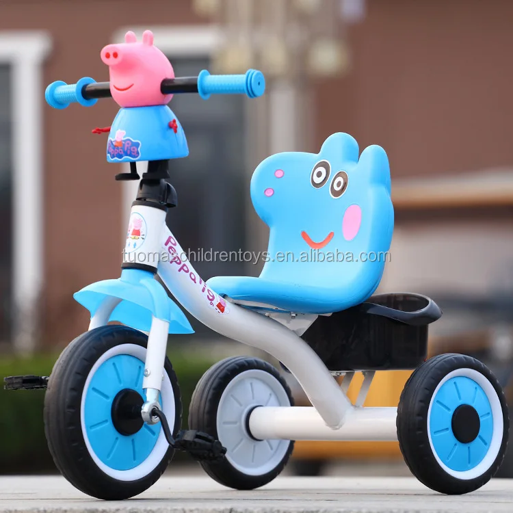 Lovely Pig cartoon design kids tricycle for children's Christmas gift
