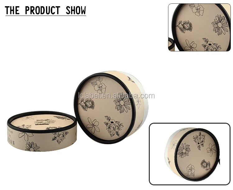 delicate round cardboard gift box wholesale gift boxes with lids