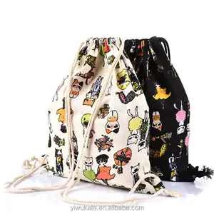 new gift bag customized cheap drawstring backpack fashional