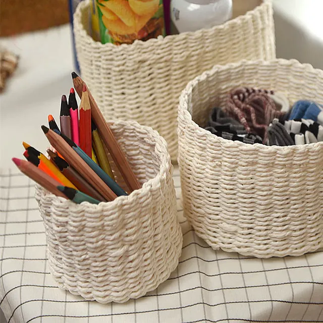 natural hand pollution-free handmade rattan gift baskets