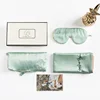 wholesale 100 silk pillowcase with eye mask light blocking and newest pictures lady fashion handbag