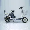 customizable 12ah deep cycle li battery electric moped with pedals