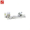Two head aluminum cutting saw machine joint clean caoutchouc profile de fenetre pvc corner with factory direct sale price