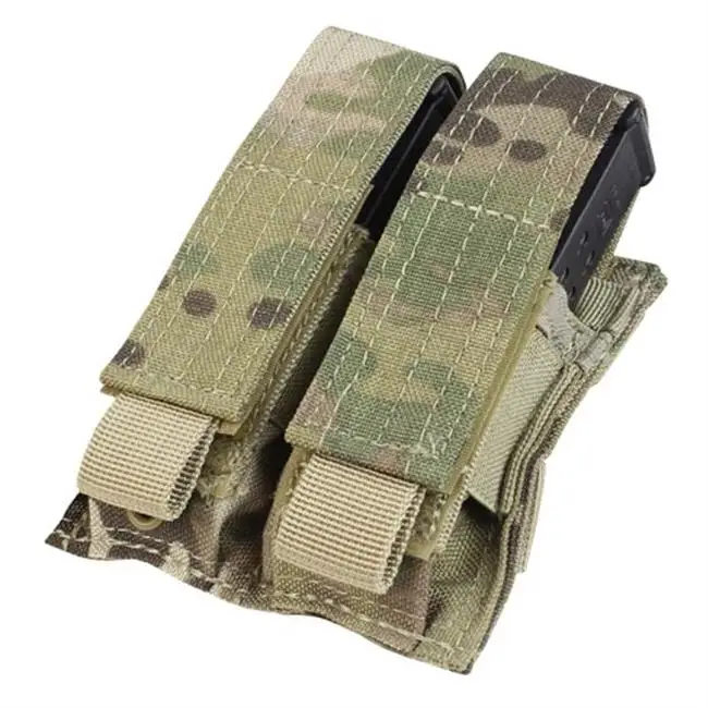 Camouflage Molle system double ammo magazine pouch
