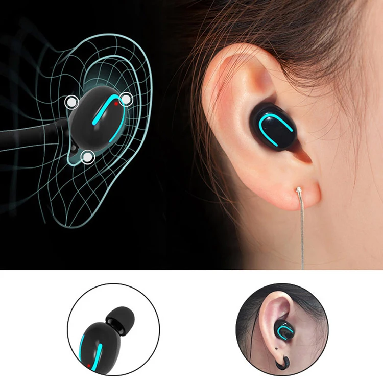 2019 New Products wholesale TWS Earphone cute HiFi stereo earphone Headphone,In Ear mobile phone earphone - ANKUX.COM