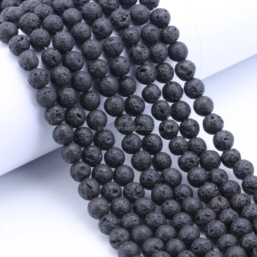 Wholesale 8mm Round Rock Loose Lava Natural Volcanic Stone Beads For DIY Bracelet Making, Black
Wholesale 8mm Round Rock Loose Lava Natural Volcanic Stone Beads For DIY Bracelet Making, Black