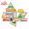 New arrival 16 pieces sensory wooden building kit for kids W13A160
