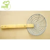 Stainless Steel Wire Mesh Strainer With Bamboo Handle