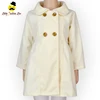 2LYF-140 Yihong Infant Boutique Kids Wool Plain White Fall & Winter Long Sleeve Girls Wooden Coat Stand