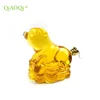 QiAOQi 1000ml Pig bottle high borosilicate glass craft bottle
