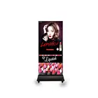 China advertising equipment frameless fabric aluminum profile light box led light signboard
