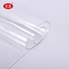 Transparent Pvc Soft Glass Factory Price Transparent High Quality 0.3mm Thickness Waterproof China Supplier PVC Soft Glass