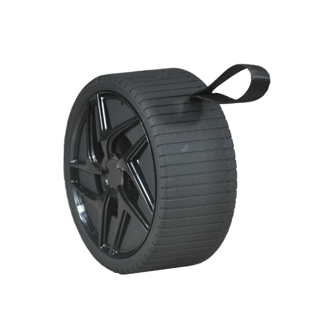 Mini Portable Speaker 5W Tire Speaker with 1200mAh Rechargeable Battery use Bluetooth USB TF for Mobile Phone Audio Player - ANKUX.COM