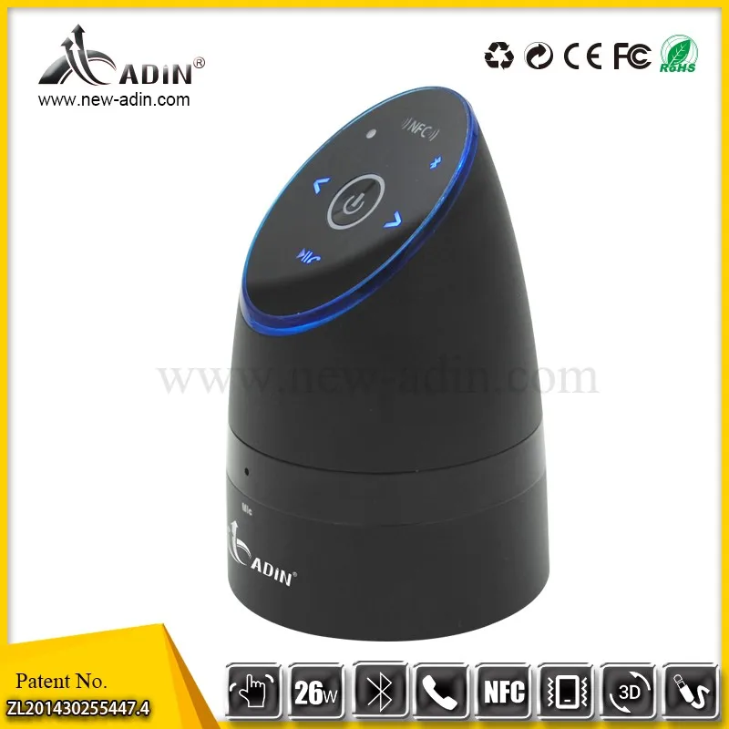 2017 New Products 26W NFC Bluetooth Vibration Speaker with CE FCC ROHS Certificate