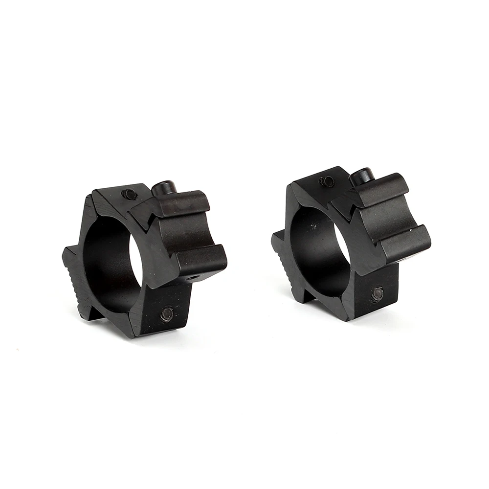 ohhunt 25.4mm 1 2PCs Compact Size Medium Profile Dovetail .22 Airgun Rings Top with 20mm Rail Hunting Scope 11mm Mount (5)
