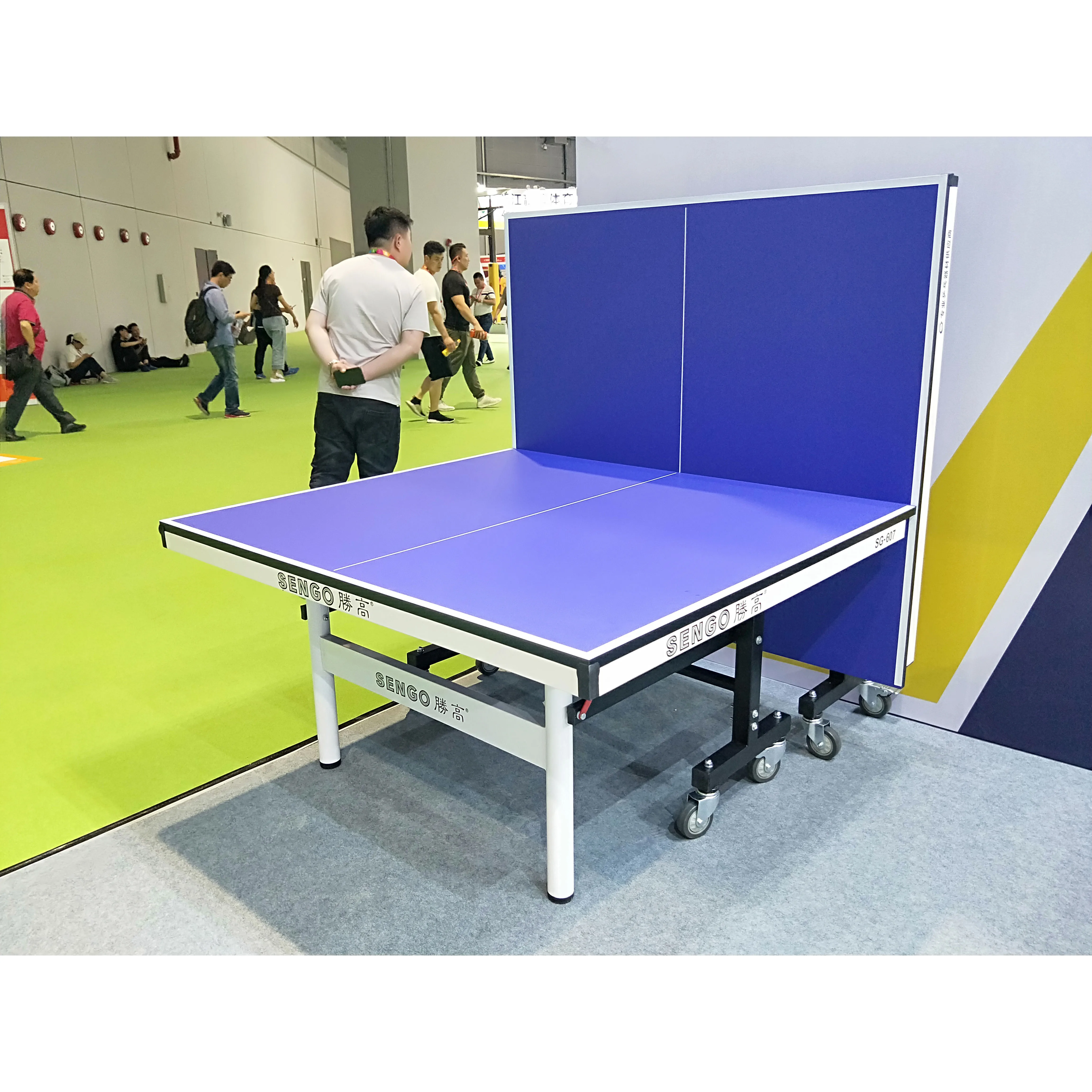 Match table tennis table indoor 25MM professional tournament training Ping pong table, Blue/black/grey/white,any color is ok
Match table tennis table indoor 25MM professional tournament training Ping pong table, Blue/black/grey/white,any color is ok