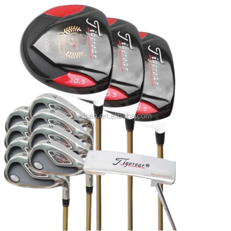 

wholesale hot sale Complete Golf Club Set for men golf club set Titanium fashionable brand with golf bag, Customized