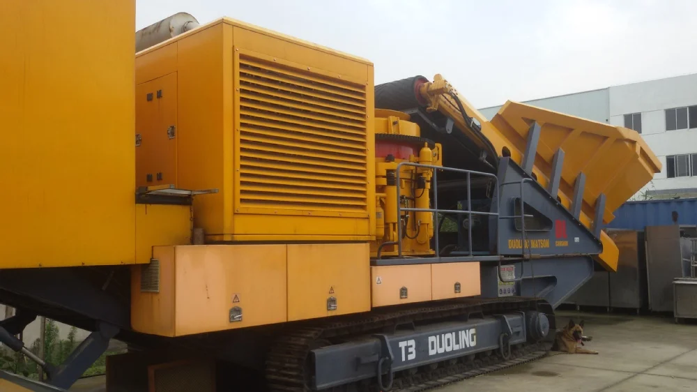 Duoling Small Portable Concrete Stone Rock Jaw Crushers For Sale With