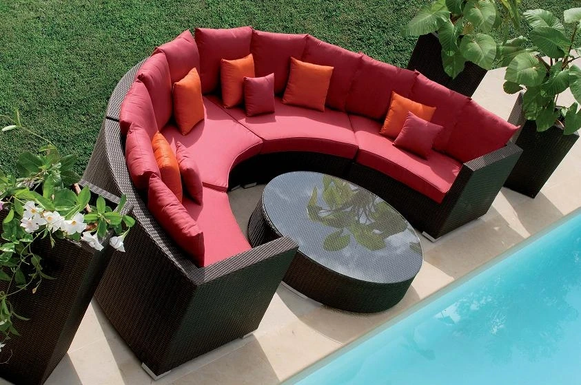2016熱い販売屋外用家具ガーデン デザイン現代の ソファ セット上の プロモーション仕入れ・メーカー・工場