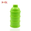 Customized portable colorful plastic milk powder container