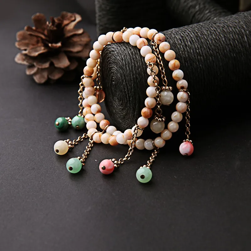 sl00519 2021 New One Design Charm Bohemian Boho Colorful Bead Pendant Resin Acrylic Round Beaded Jewlery Bracelet For Women
sl00519 2021 New One Design Charm Bohemian Boho Colorful Bead Pendant Resin Acrylic Round Beaded Jewlery Bracelet For Women
