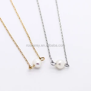 for wife gift fashion simple natural pearl pendant necklace