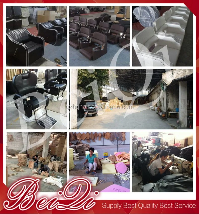 赤と白のシンプルなサロンチェア/実用的な理髪チェア用ヘアカット/ヘアドレッシング椅子仕入れ・メーカー・工場