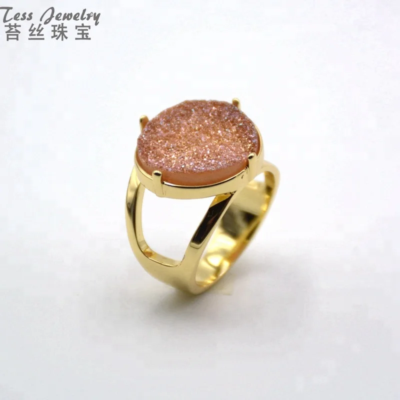 Good Quality Mens Druzy Jewelry Round Cut Natural Gemstone Drusy Rings Jewels New Gold Ring Models For Men
Good Quality Mens Druzy Jewelry Round Cut Natural Gemstone Drusy Rings Jewels New Gold Ring Models For Men
