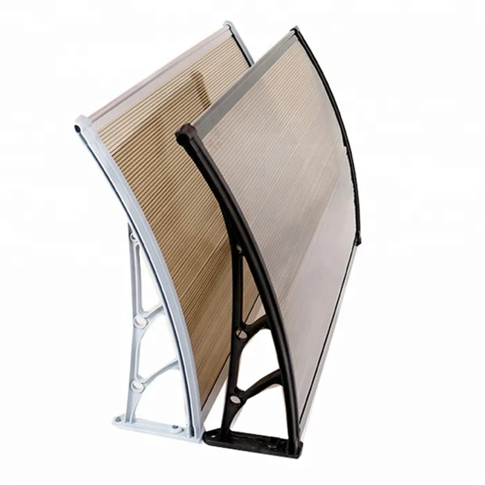 Cheap Durable Polycarbonate Shed Entry Door Canopy Rain Shelter