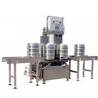 Semi Automatic Beverage Production Line Cans