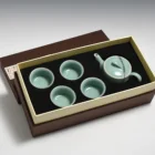 Longquan celadon Tea set gift Wholesale Chinese traditional tea set, Kung Fu tea set