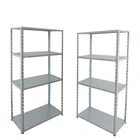 Garage mold storage use Iron boltless rack shelving system