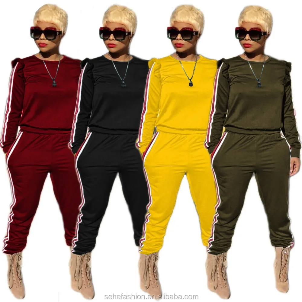 1130-WDL1 African clothes factory direct Wholesale top and pants 2 pieces sets long jumpsuit solid color for sexy women
1130-WDL1 African clothes factory direct Wholesale top and pants 2 pieces sets long jumpsuit solid color for sexy women