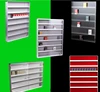 Custom wall-mounted acrylic/metal display case for cigarette,tobacco and cigarette display,cigarette display shelves